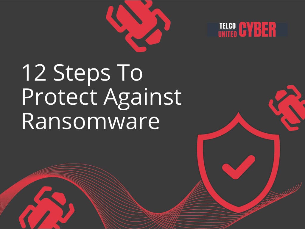 12 Steps For Ransomware Protection